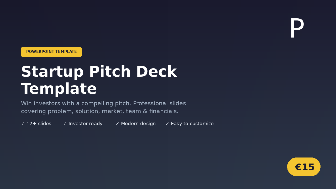 Pitch Deck