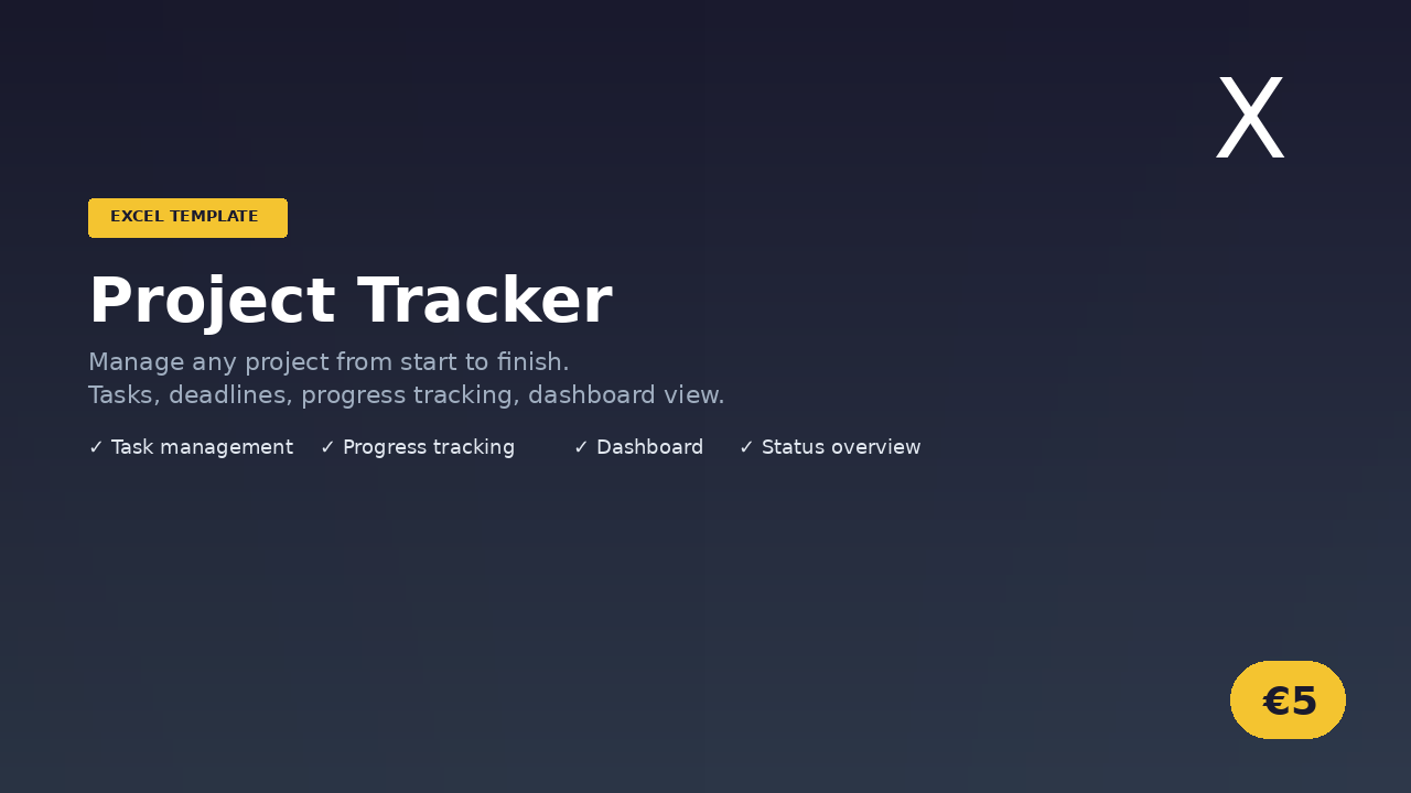 Project Tracker